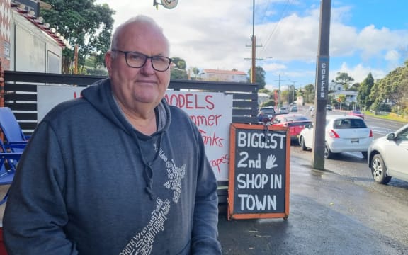 Owner of the Tiger Town Treasure Trove, Stephen Parkes.