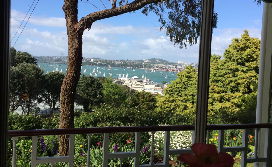 View from the verandah of the house. A great spot for coffee in the morning!