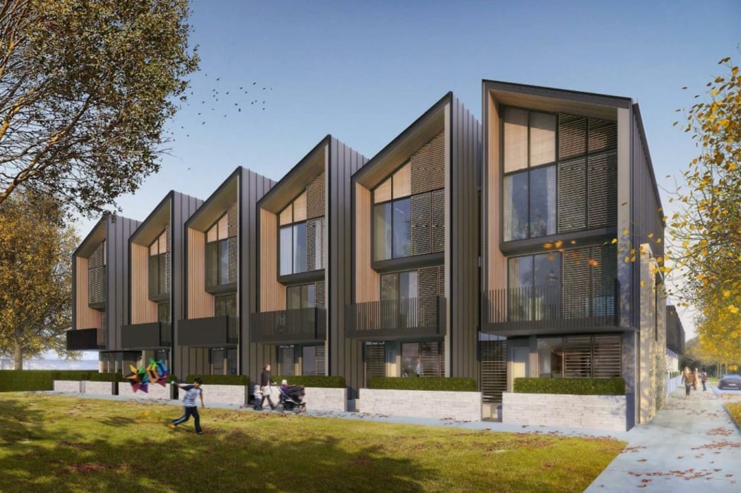 Artist impression of accommodation at The East Frame.