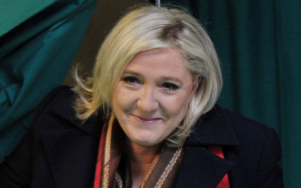 Front National president Marine Le Pen