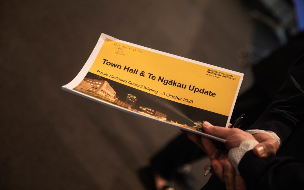 Wellington Town Hall update
