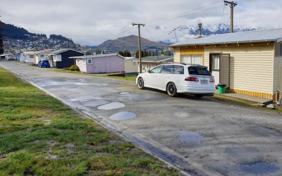 The former Lakeview camping ground site in Queenstown