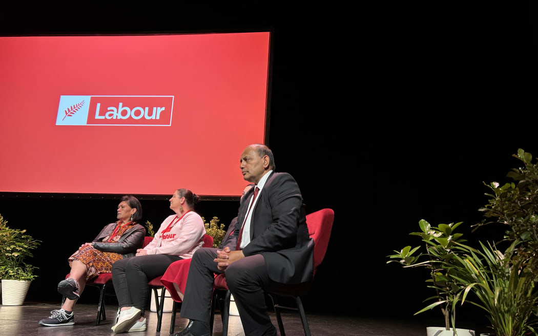 Willie Jackson at the annual Labour Party conference.
