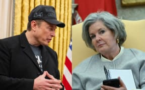 Elon Musk and Trump's chief of staff, Susie Wiles