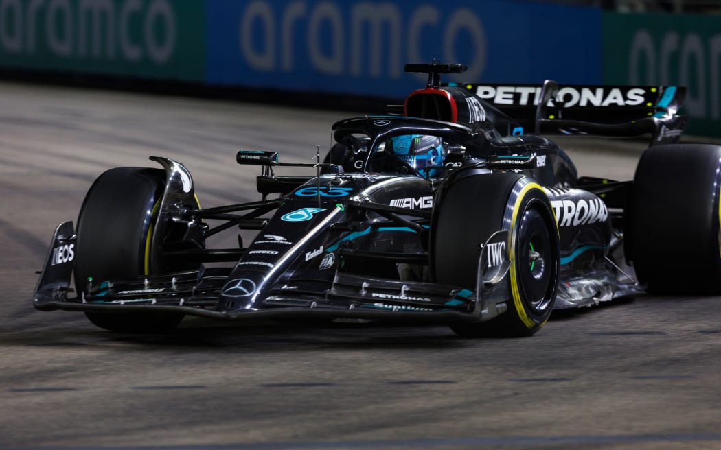 Mercedes driver George Russell