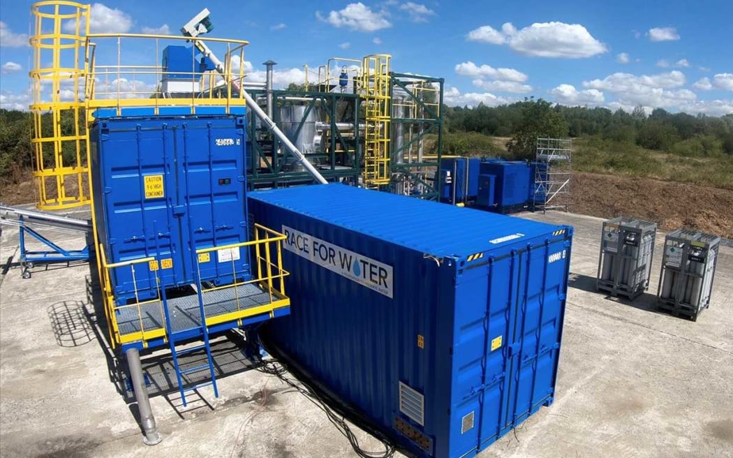 French company ETIA's Biogreen techology pilot site