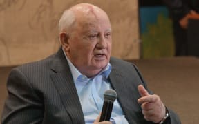 Soviet ex-President Mikhail Gorbachev.