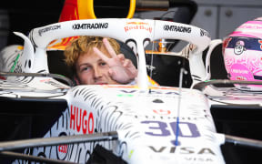 New Zealand F1 driver Liam Lawson.