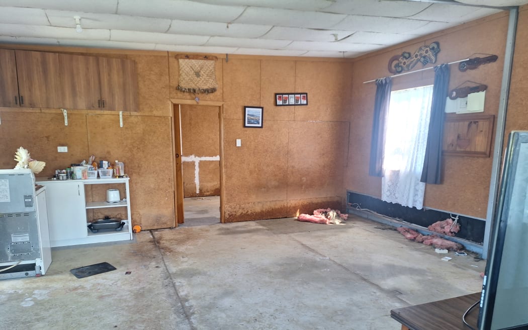 The March 26-27 flood wrecked Deirdre Ahu's belongings and left her home in need of serious repair.