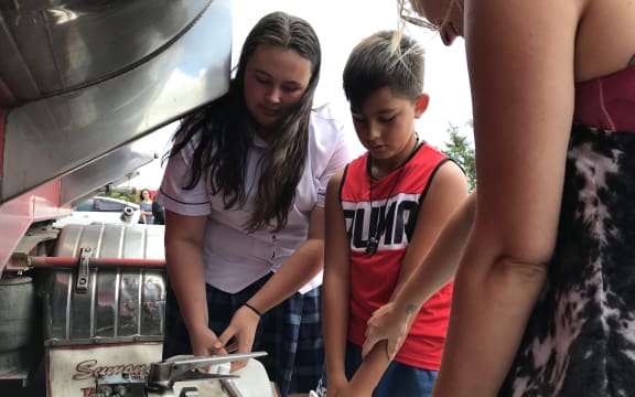 Water tankers have been deployed in New Plymouth after ex-Cyclone Gita damaged a crucial water pipe.