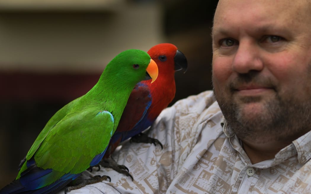 Michael Clancy created Parrots for Purpose when he was diagnosed with PTSD.