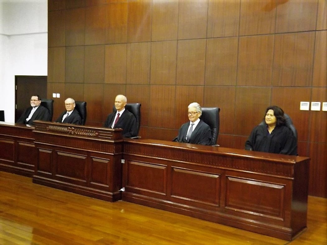 Judges of Samoa Court of Appeal