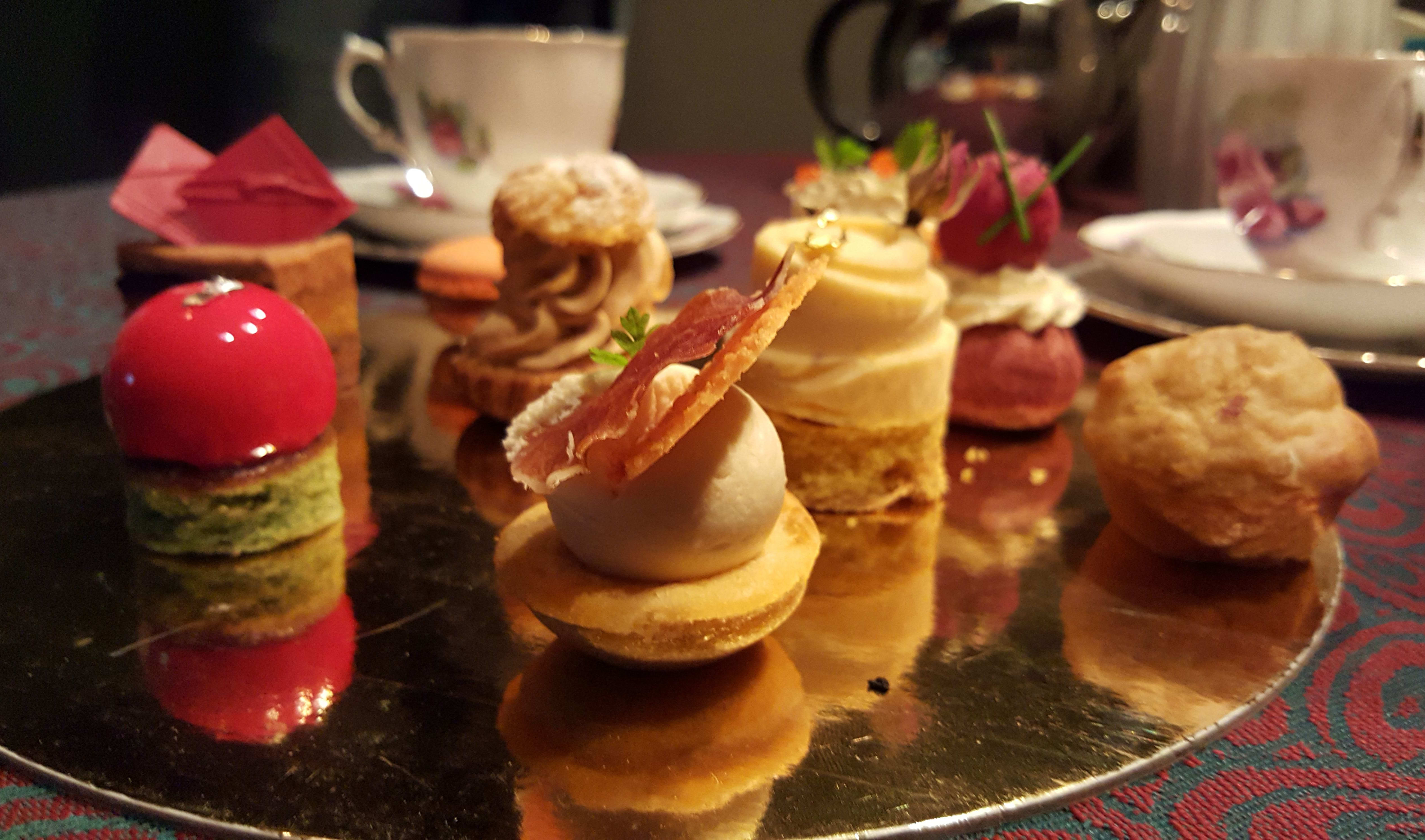 A sample of high tea goodies from Louis Sergeant