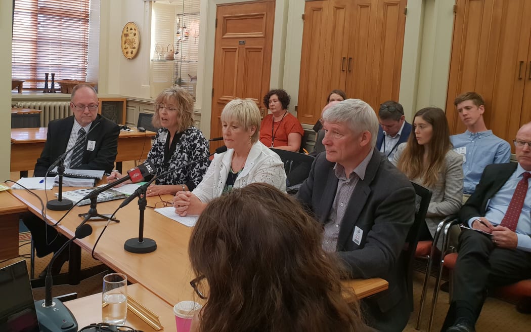 Members of Waikato and Bay of Plenty DHBs address the health select committee today.