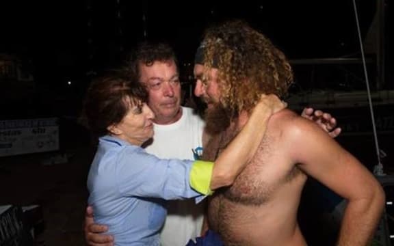 Isaac Giesen is the first New Zealander to row across the Atlantic Ocean solo with his parents Theo and Janet Giesen