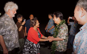 Guam Governor Leon Guerrero welcomed Taiwan's President Lai to Guam as part of his Pacific tour late on 4 December 2024. President Lai arrived in a private jet at Guam's A.B. Won Pat International Airport.