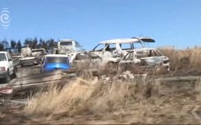 Port Hills family lose house and over 40 classic cars