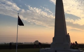 The New Zealand Memorial near Longueval, where commemorations of the 100th anniversary of the Battle of the Somme are taking place.