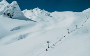 Whakapapa Skifield on Mount Ruapehu.