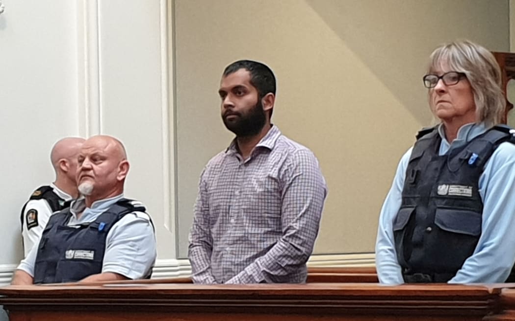 Former doctor Venod Skantha at his sentencing today.