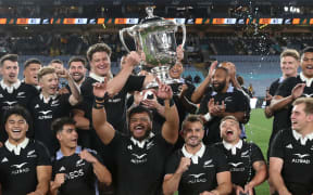 The All Blacks win the Bledisloe Cup.