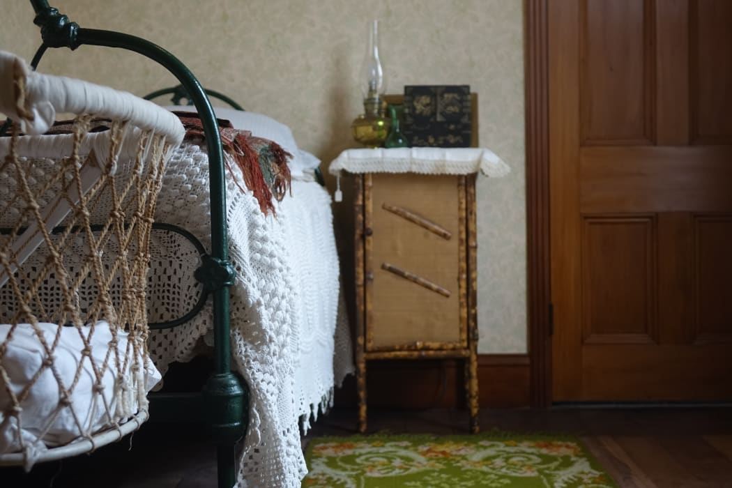 The nursery room is a newly opened room at Katherine Mansfield's childhood house, which has been recently redeveloped.