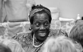 Mona Williams at Owhiro School