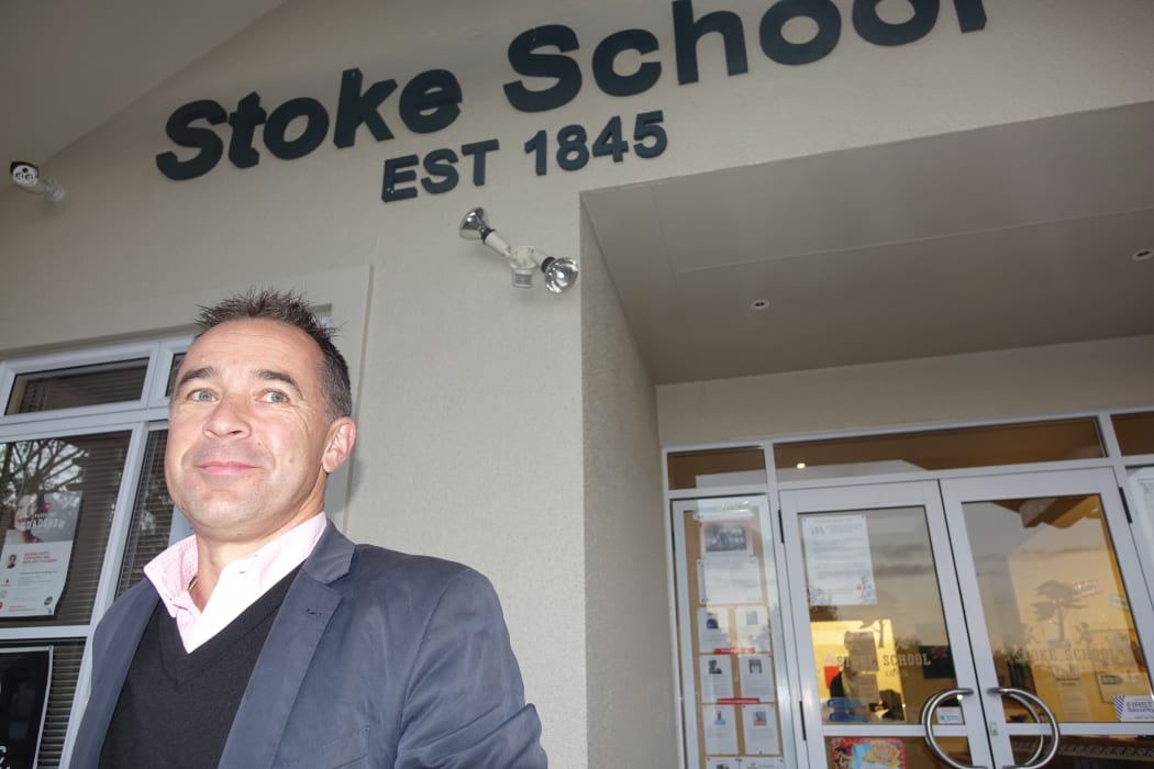 Stoke School principal Pete Mitchener