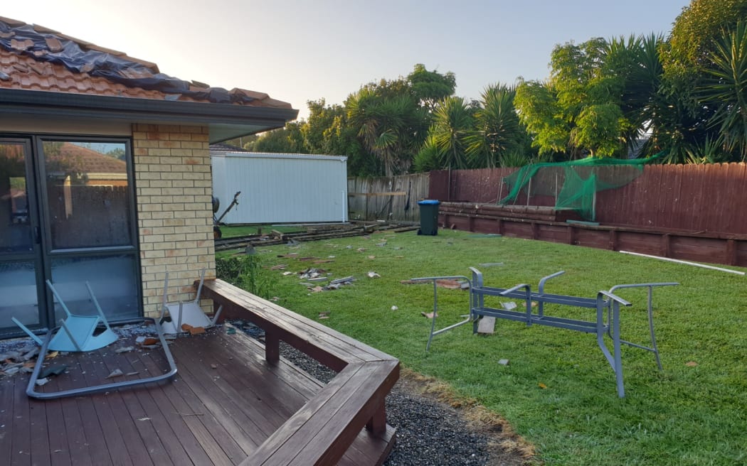 David's home in East Auckland was in desperate need for roof repairs after tornado damage on 9 April.