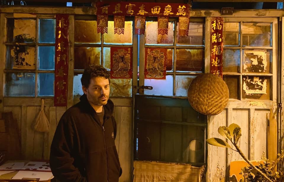 New Zealanders Ron Hanson in Tainan.