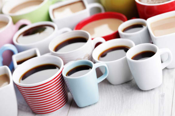 Cups of coffee