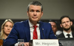 Pete Hegseth, US President-elect Donald Trump's nominee for Defense Secretary, testifies during his confirmation hearing before the Senate Armed Services Committee on Capitol Hill on 14 January, 2025 in Washington, DC.