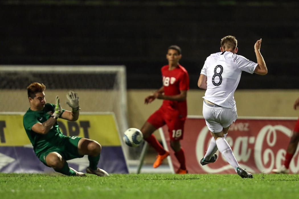 New Zealand's Trevor Zwetsloot scored the only goal of the match.