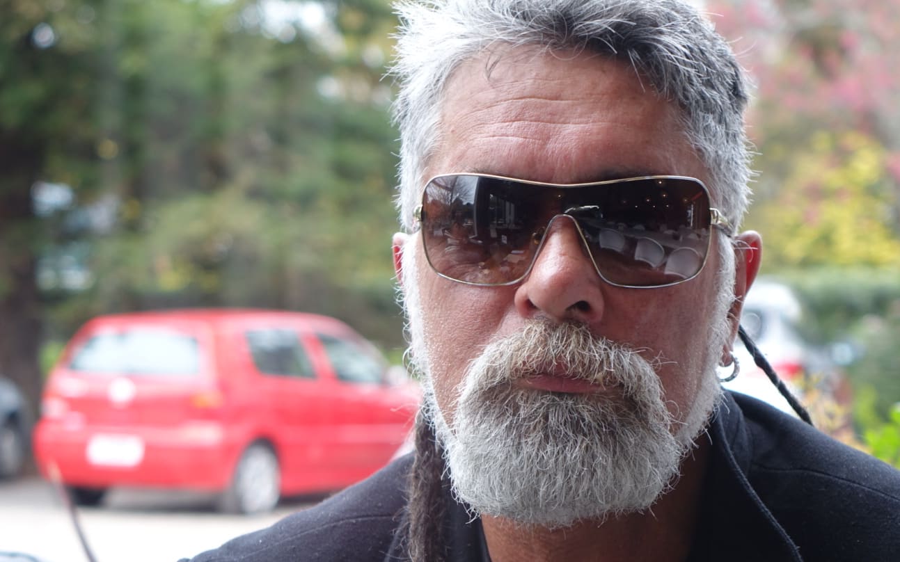 Black Power member Kevin Moore says he has a right to live at the Rohotu Block in Waitara.