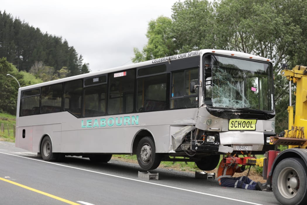 Multiple people were injured in a Otamatea High School bus crash in Northland on the morning of 30 October.