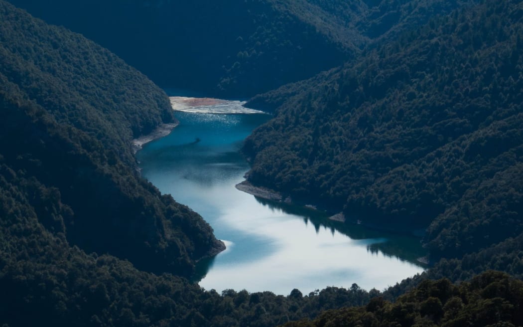 Lake Chalice sits below Mt Patriarch in the Richmond Ranges.