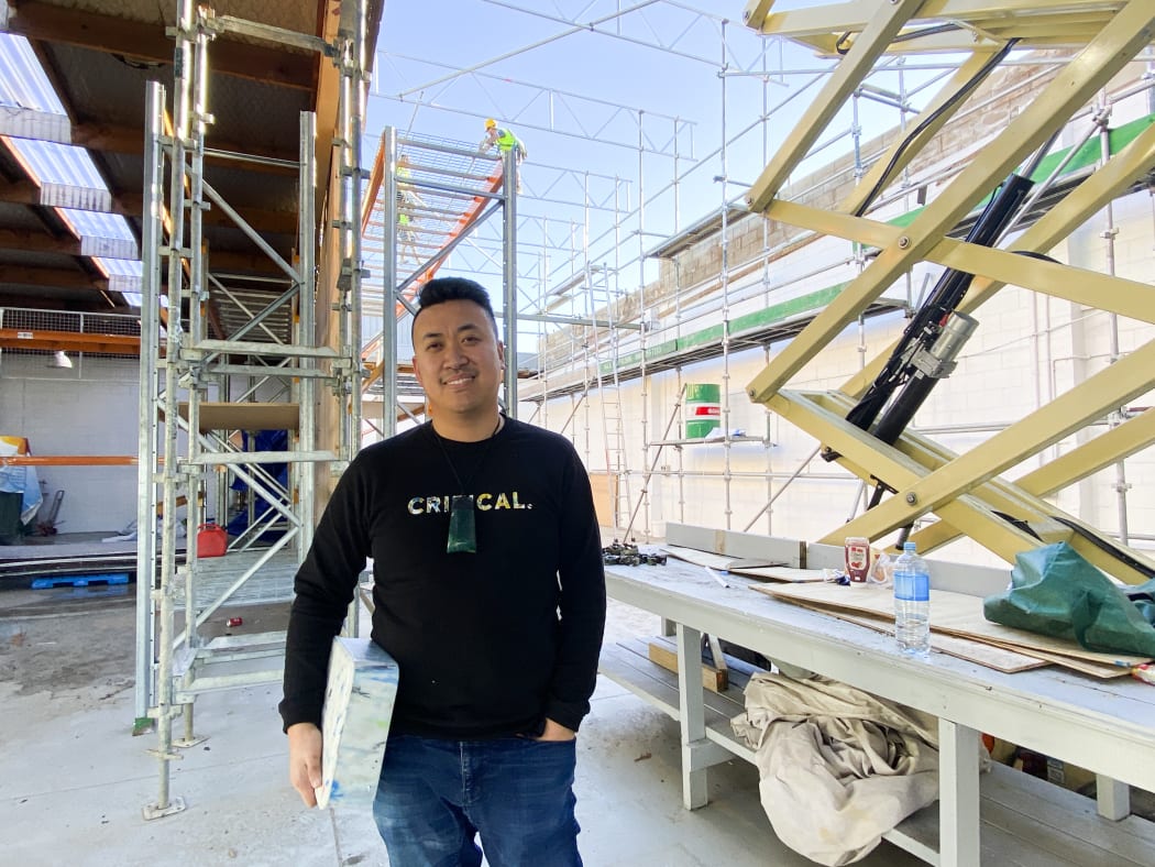 Rui Peng is feeling "thankful" despite the damage to his factory.