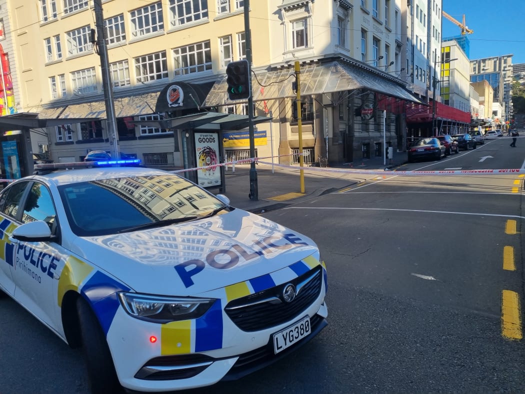 Two people were arrested following an incident in Dixon Street.