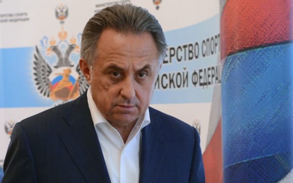 Russia's sports minister Vitaly Mutko