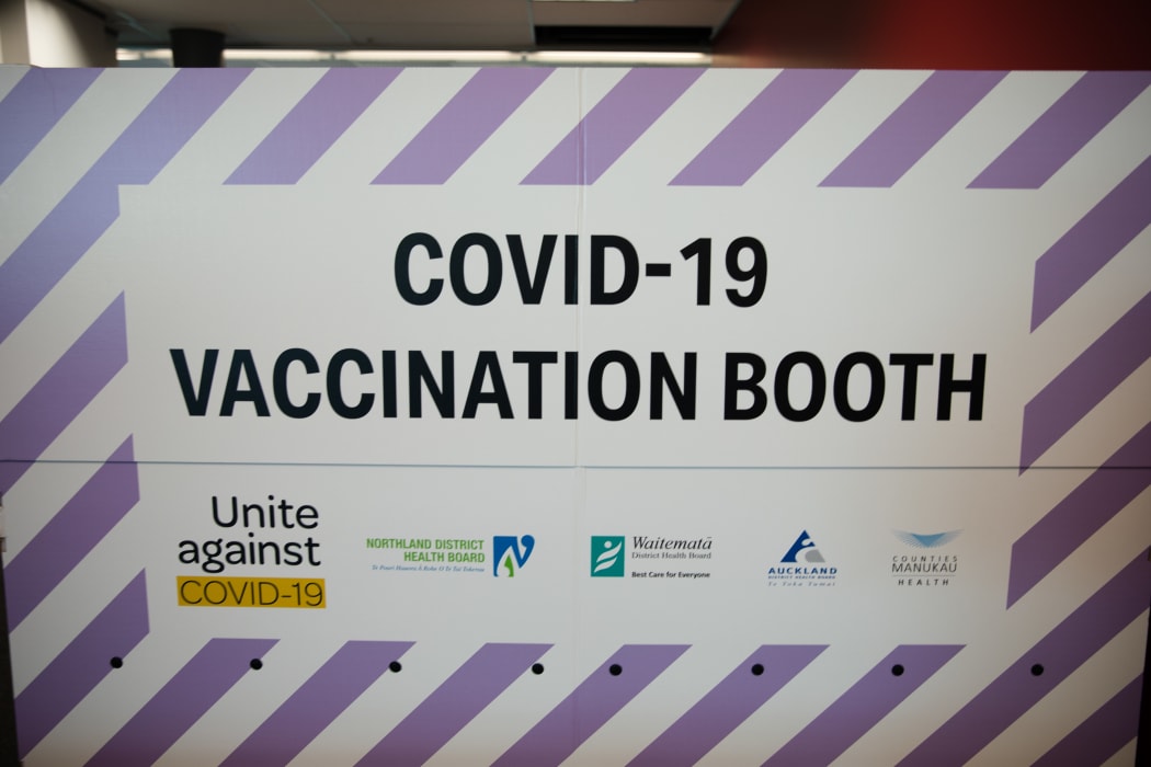The new Covid 19 vaccincation facility in South Auckland