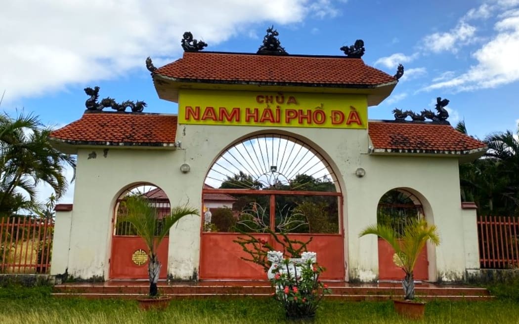 Nouméa’s budhist temple general view