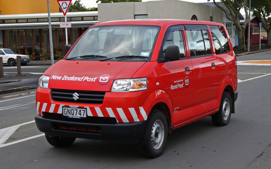 New Zealand Post van in Gisborne.