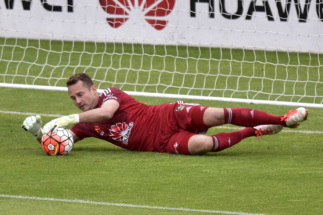 Phoenix keeper Glen Moss makes a save