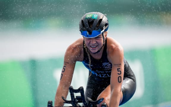 New Zealand triathlete Nicole van der Kaay.