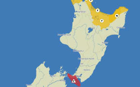 Forecasters have warned people in parts of the North Island to prepare for severe thunderstorms and rain.