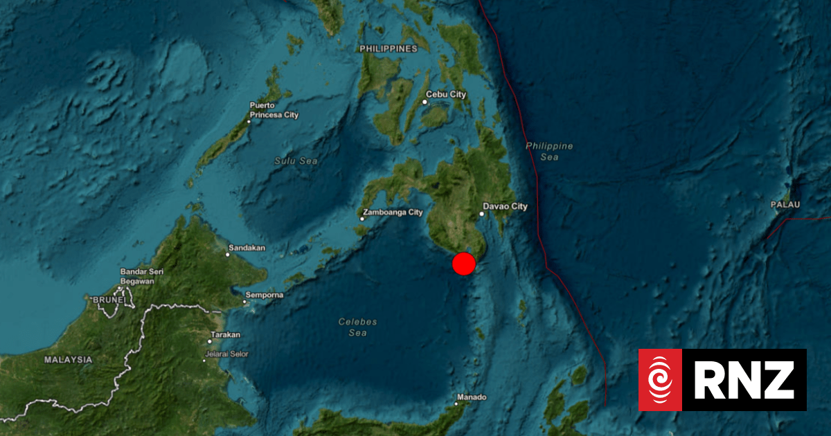 Tsunami risk to NZ being assessed after 7.8 earthquake in Ph