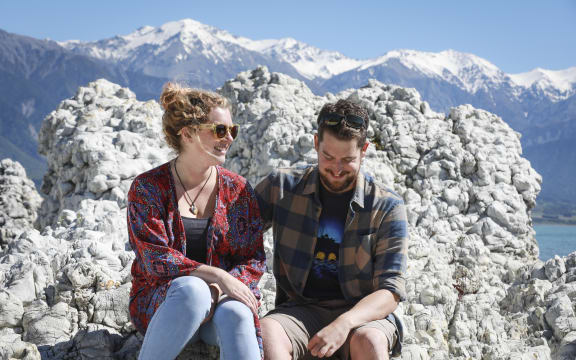 Jenny Worth and Nick Schofield