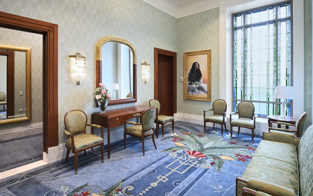 The Brides' Room is where a bride to be would ready herself before her ceremony