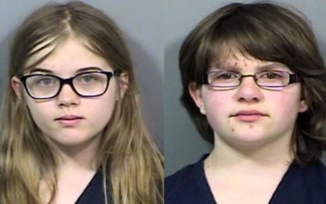 Morgan Geyser, left, and Anissa Weier have been sentenced for a Slender Man inspired killing.