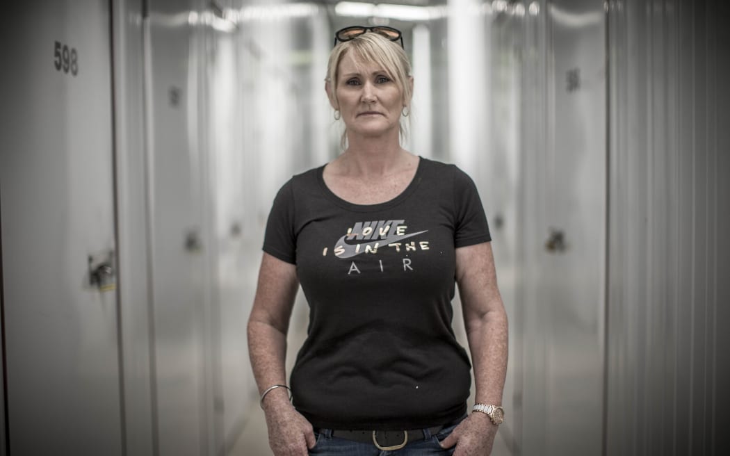 A portrait of convicted murderer Gail Maney.